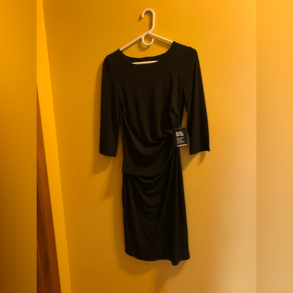 Express black dress size medium NWT little black dress
